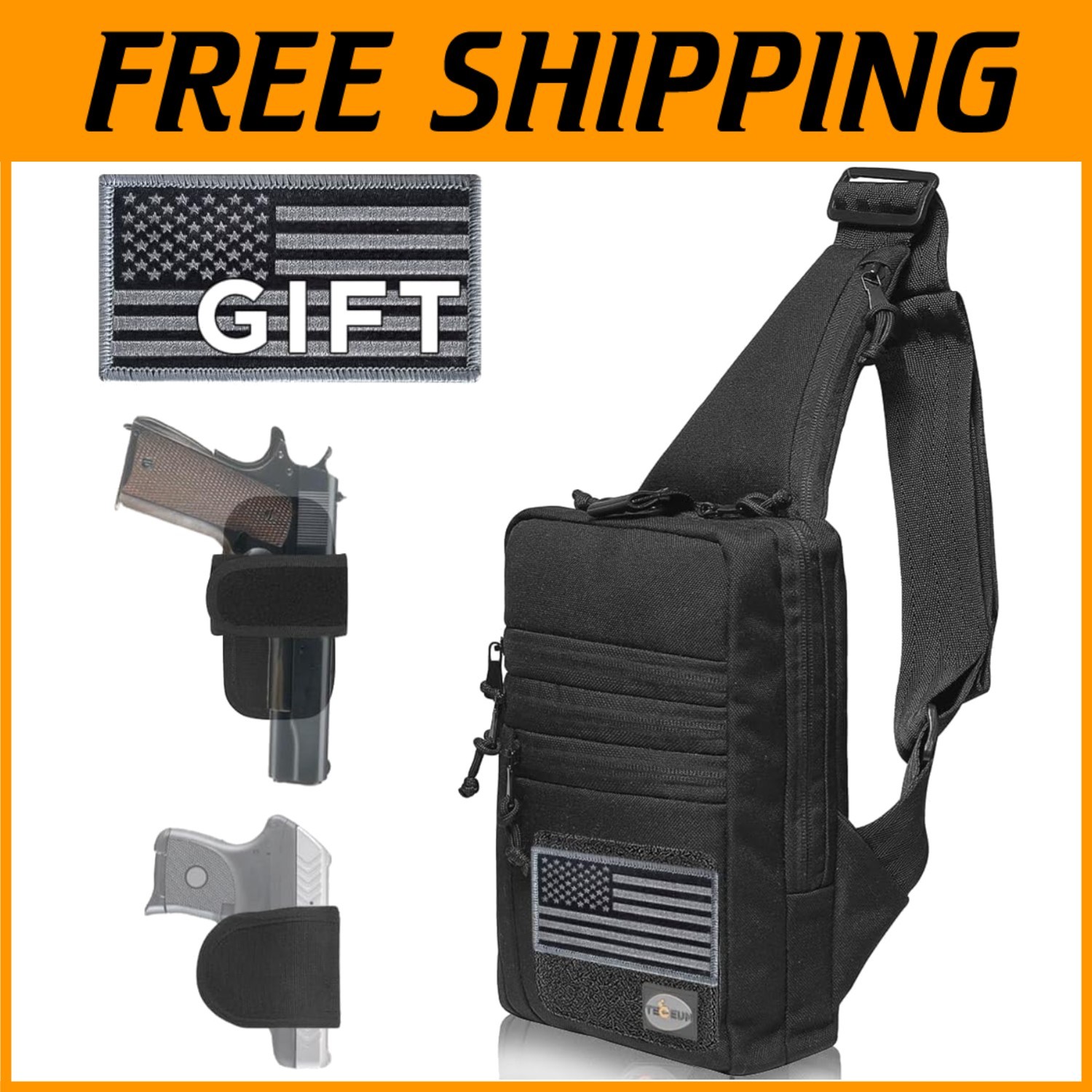 Compact Crossbody Bag for Everyday Concealment - 10+ Styles