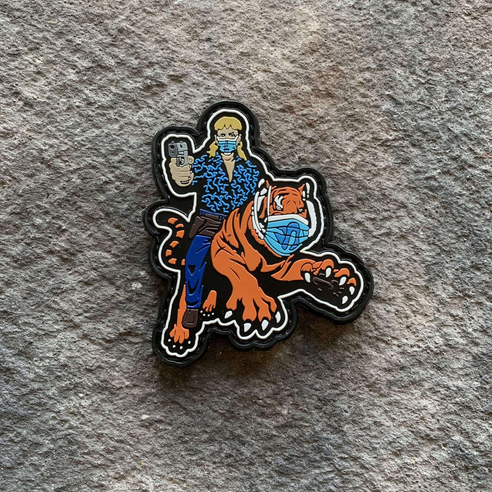 Tiger Quaran-King PVC Patch