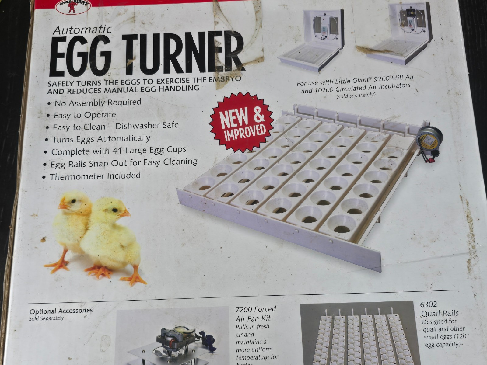 Little Giant Automatic Egg Turner 6300 Farm Grade Tested Works discontinued