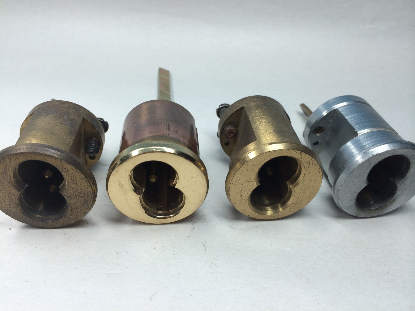 Best Style Rim Cylinder Housings  - Set of 4 - Finish varies -locksmith