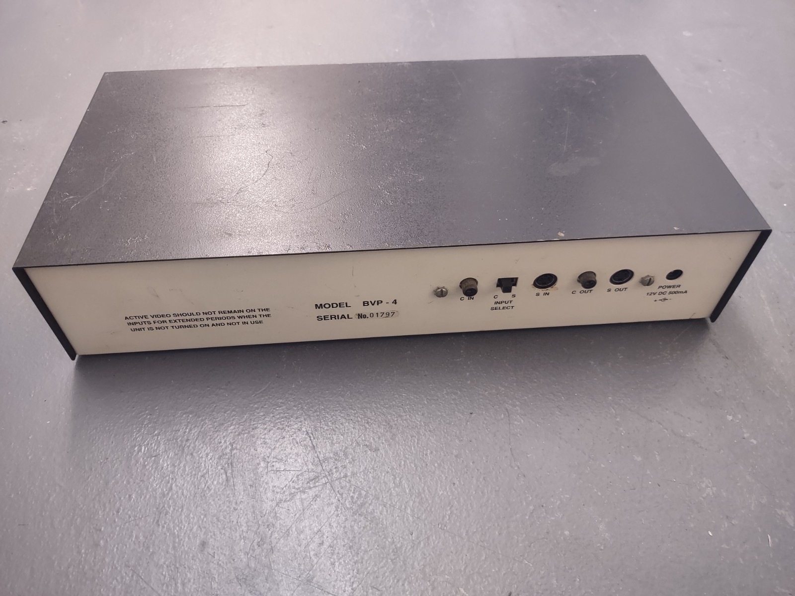 Elite Video BVP-4 Broadcast Video Processor Color Correction Split Screen