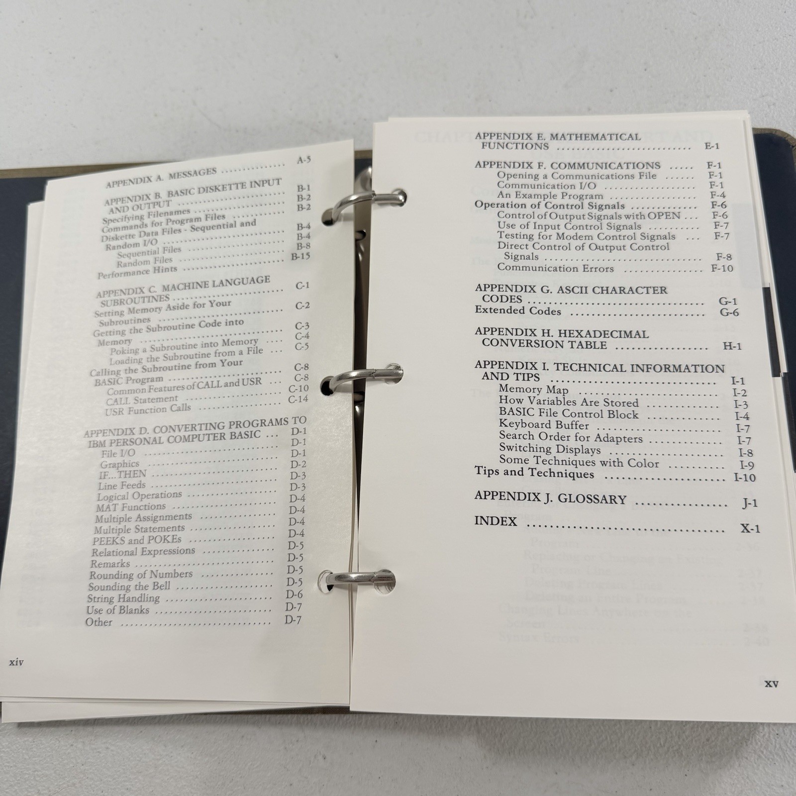 IBM Basic 6025010 Personal Computer Hardware Reference Library