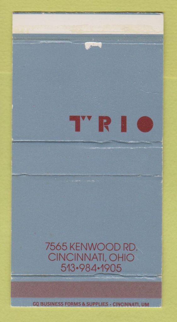 Matchbox - Trio Cincinnati OH