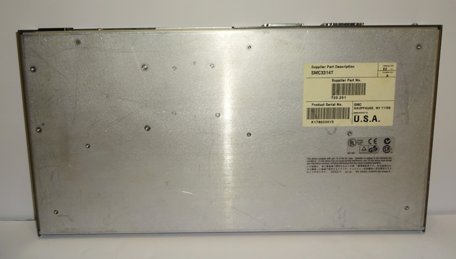 SMC TigerStack 3314T Multi-Segment 14-Port Stackable Hub SMC3314T