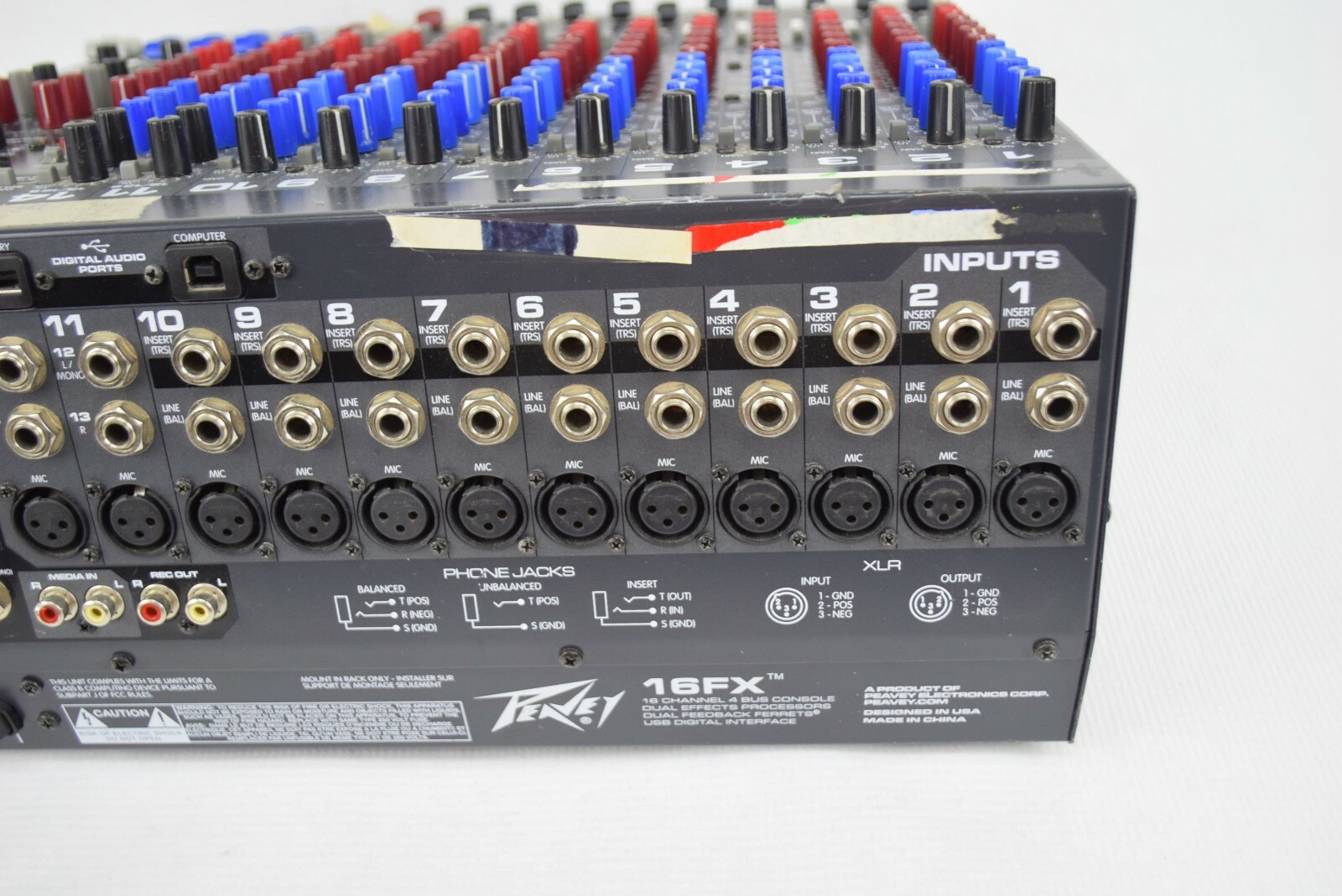 Reavey 16FX 16 Channel 4 Bus Console Dual Effects Processors