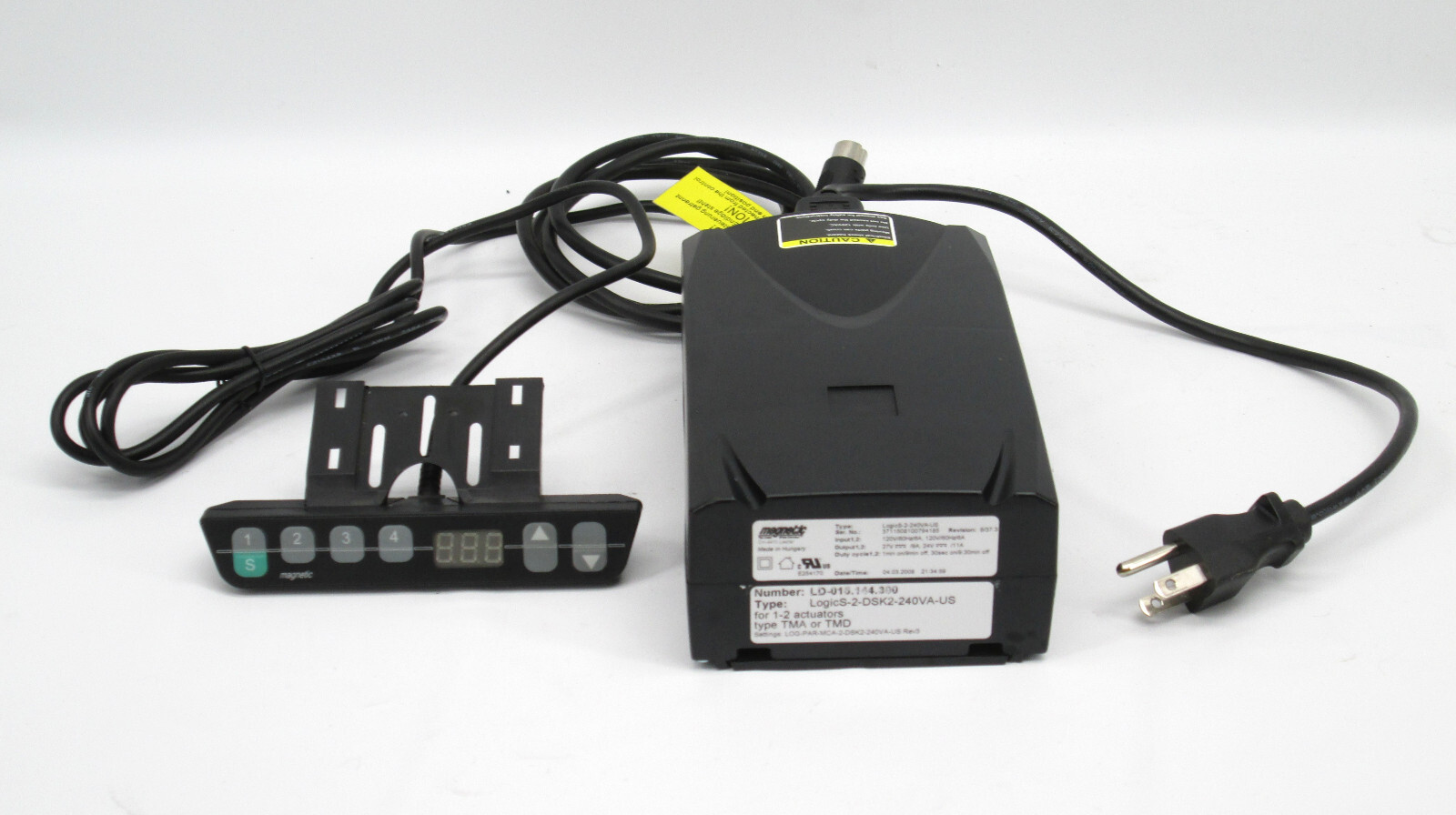 Magnetic LD-015 LogicS 2 TMA TMD Actuator Control Box + Desk /Table Remote Panel