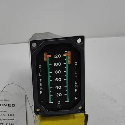Indicator - Oil Temp VSDL-0C219C U.S. Gauge Cessna 9912147-11