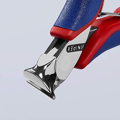 Knipex 6212120 Electronics Oblique Cutting Nippers, Multi-Component