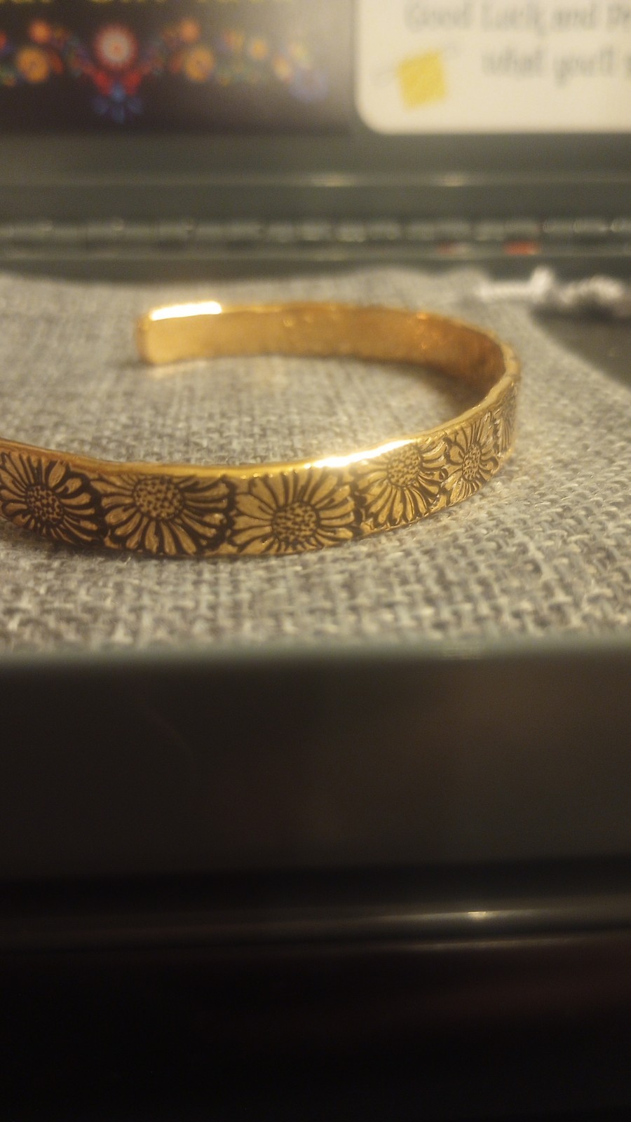 Craig's Copper Anchor Heavy Daisy Bracelet