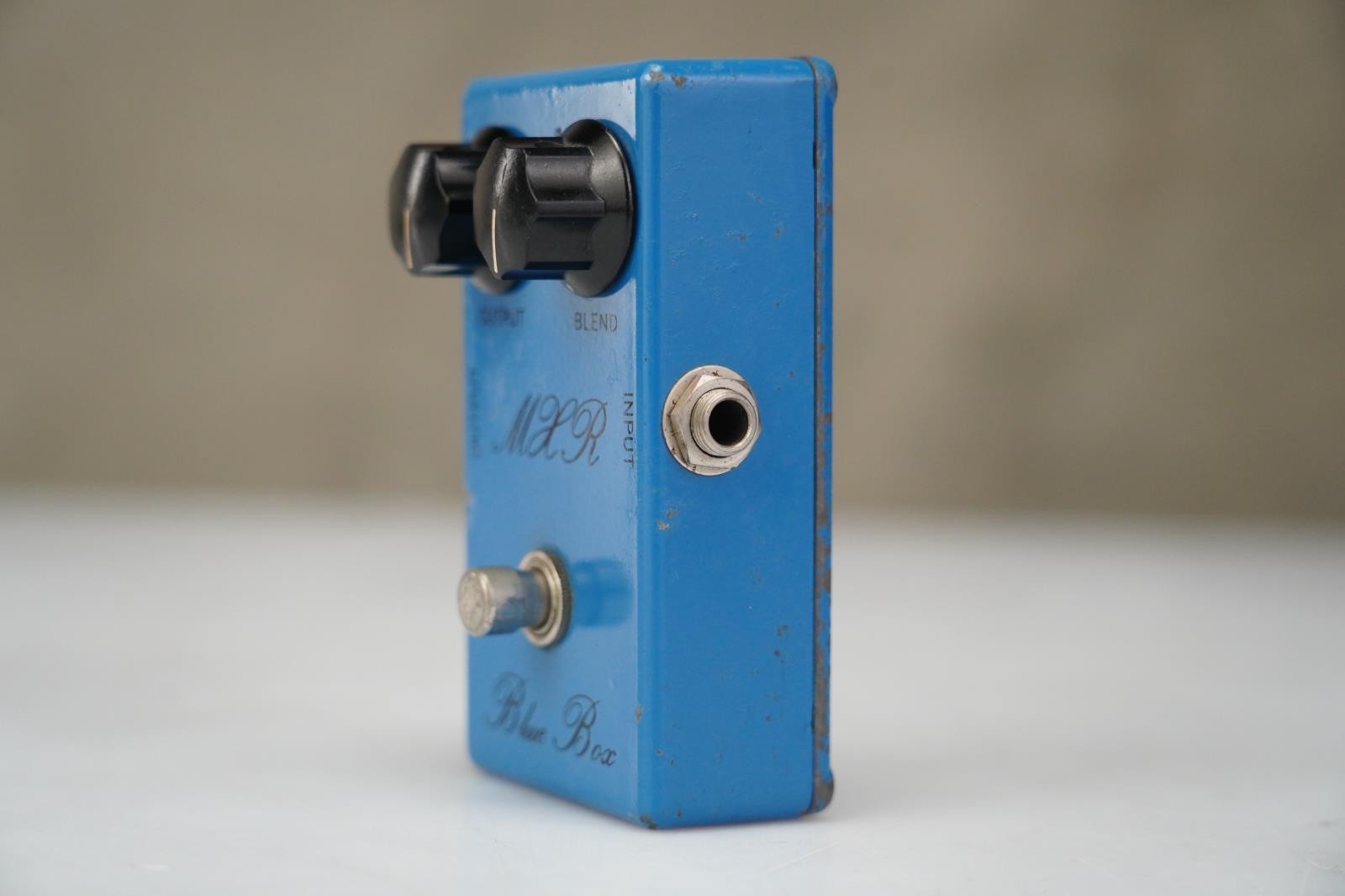 MXR Blue Box Bud Script Logo Pedal #59346