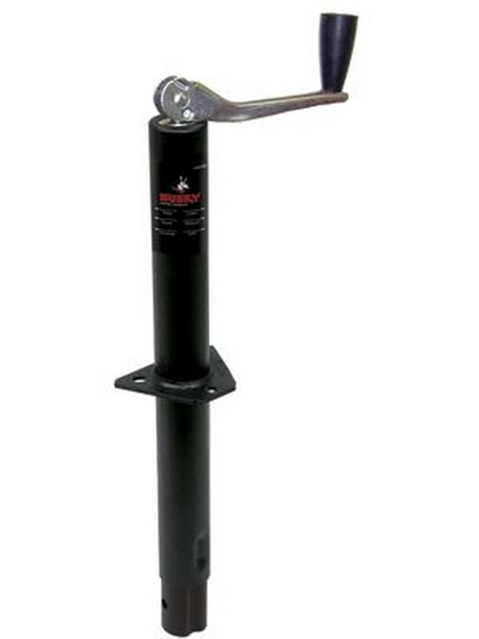 Husky Towing 30780 Man Top Wind Rnd A Frame Jack 5000 Tong 2-1/4" Dia Bolt-On or
