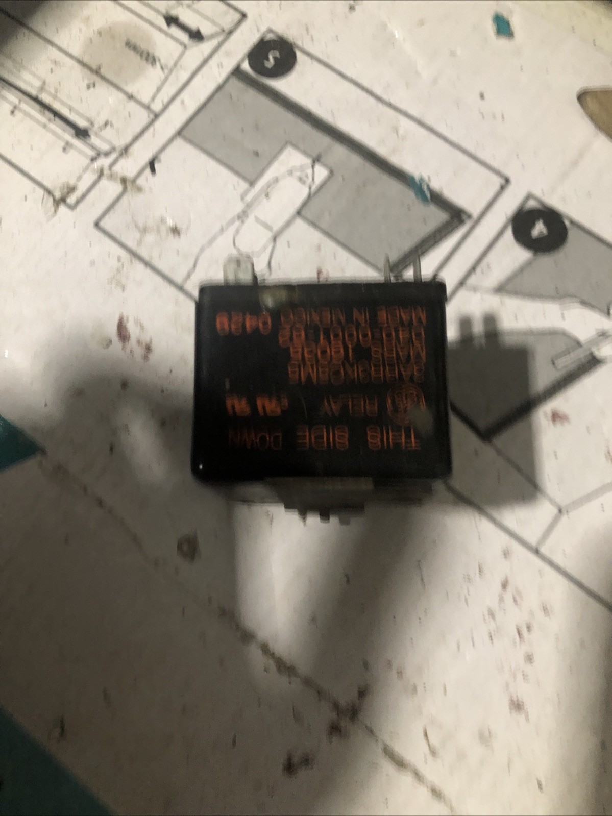 3ARR3KC5M5 16035 040-0001-62 OEM potential relay of Hoshizaki Ice Machine