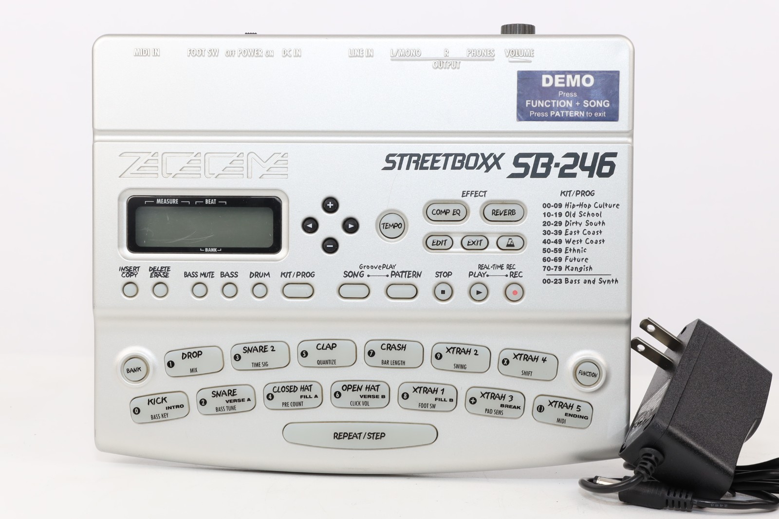 Resoldered ZOOM SB-246 Streetboxx Drum Machine Percussion Bass Street Box Japan