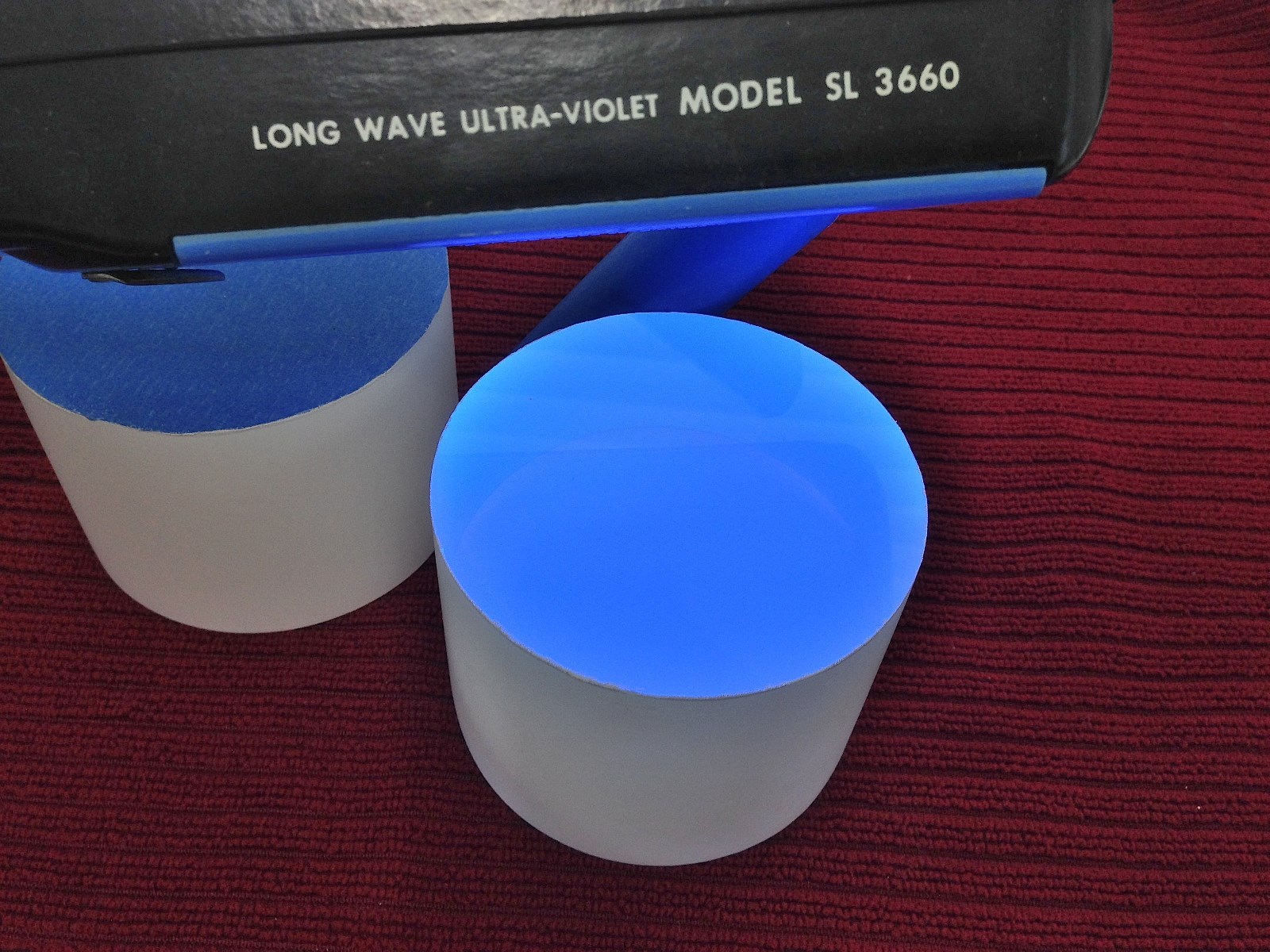 READY TO INSTALL 3-inch Diameter BC412 Plastic Scintillator for Gamma Detector