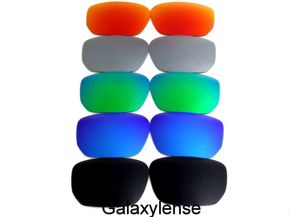 Galaxy Replacement Lenses Fit Oakley Style Switch Black&Blue&Green&Grey&Red 5 PS