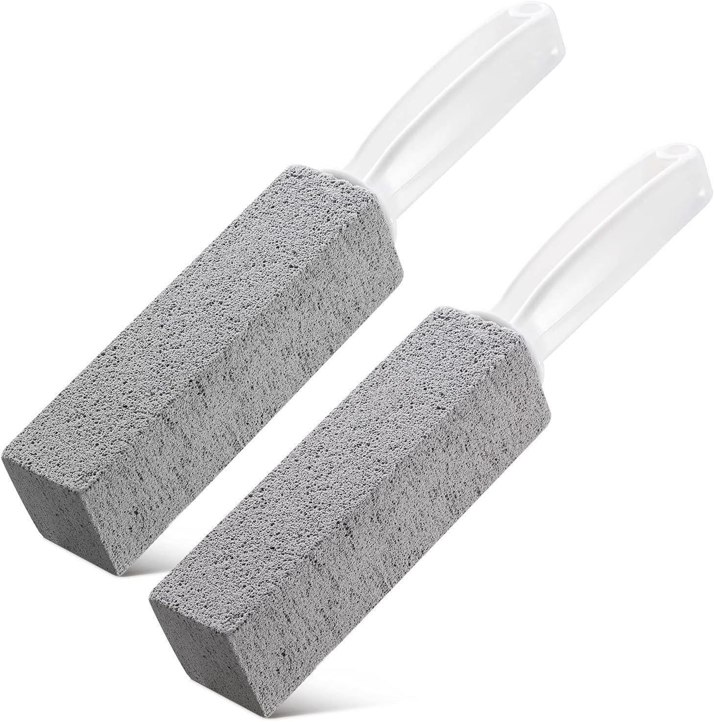 Bexter 2-Pack Value Toilet Bowl Pumice Cleaner with Handle – Removes Hard Wat...