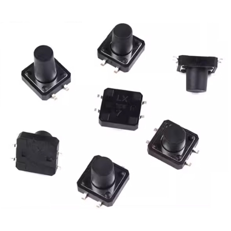 12 x 12mm SMT SMD Momentary PCB Tactile Switch Choose Height
