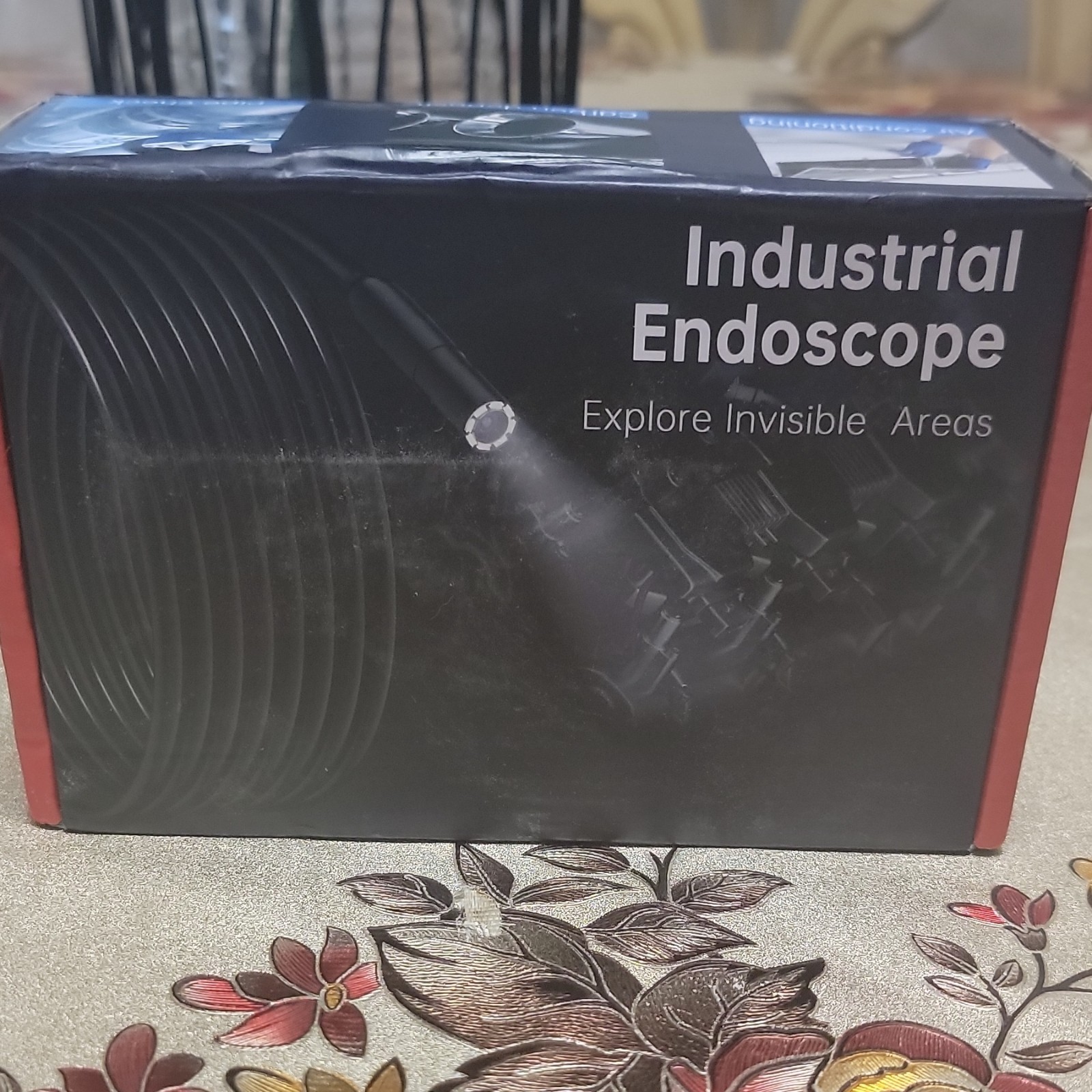 Industrial Endoscope P380 Hard Wire Semi-Rigid 5m 8mm Inspection Camera