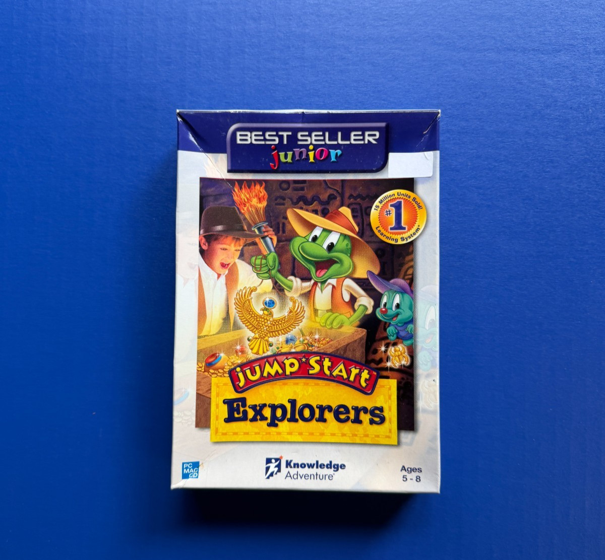 JumpStart Explorers Best Seller Junior PC/Mac CD Knowledge Adventure Ages 5-8
