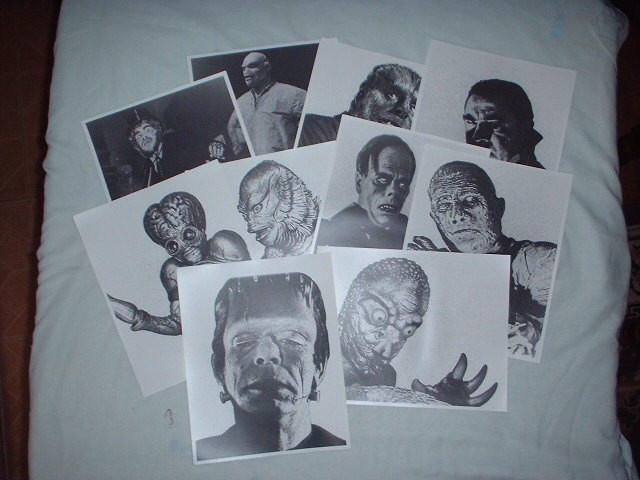 10 8x10 Famous Monsters
