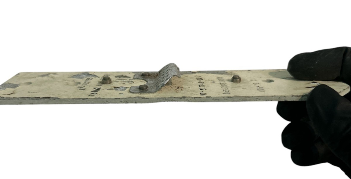 1960S-80S NASA SPACE PROGRAM UNIDENTIFIED BRACKET WITH CLIP CHARLES BELL A