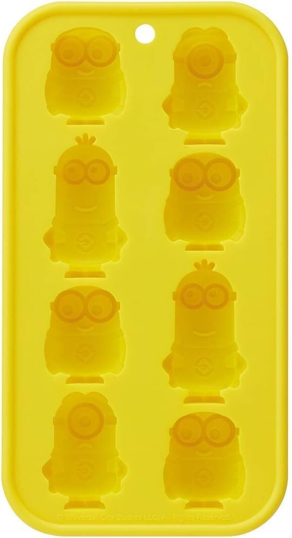 Skater Minion Silicone resin Ice Cube Tray Rectangular SLT2 ‎Hand Wash JPN
