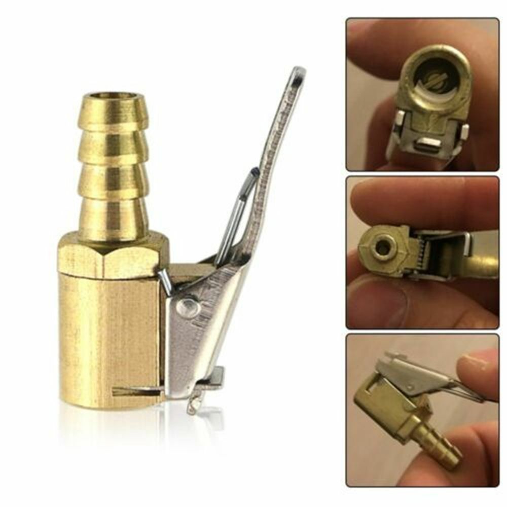 6mm Auto Air Pump Chuck Truck Tyre brass Inflator Valve Connector for vehicle