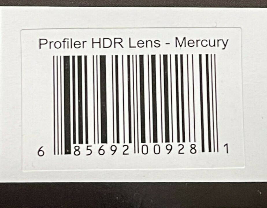 NEW V-Force Profiler, Morph, & Shield High Def Reflective Lens (HDR) - Mercury