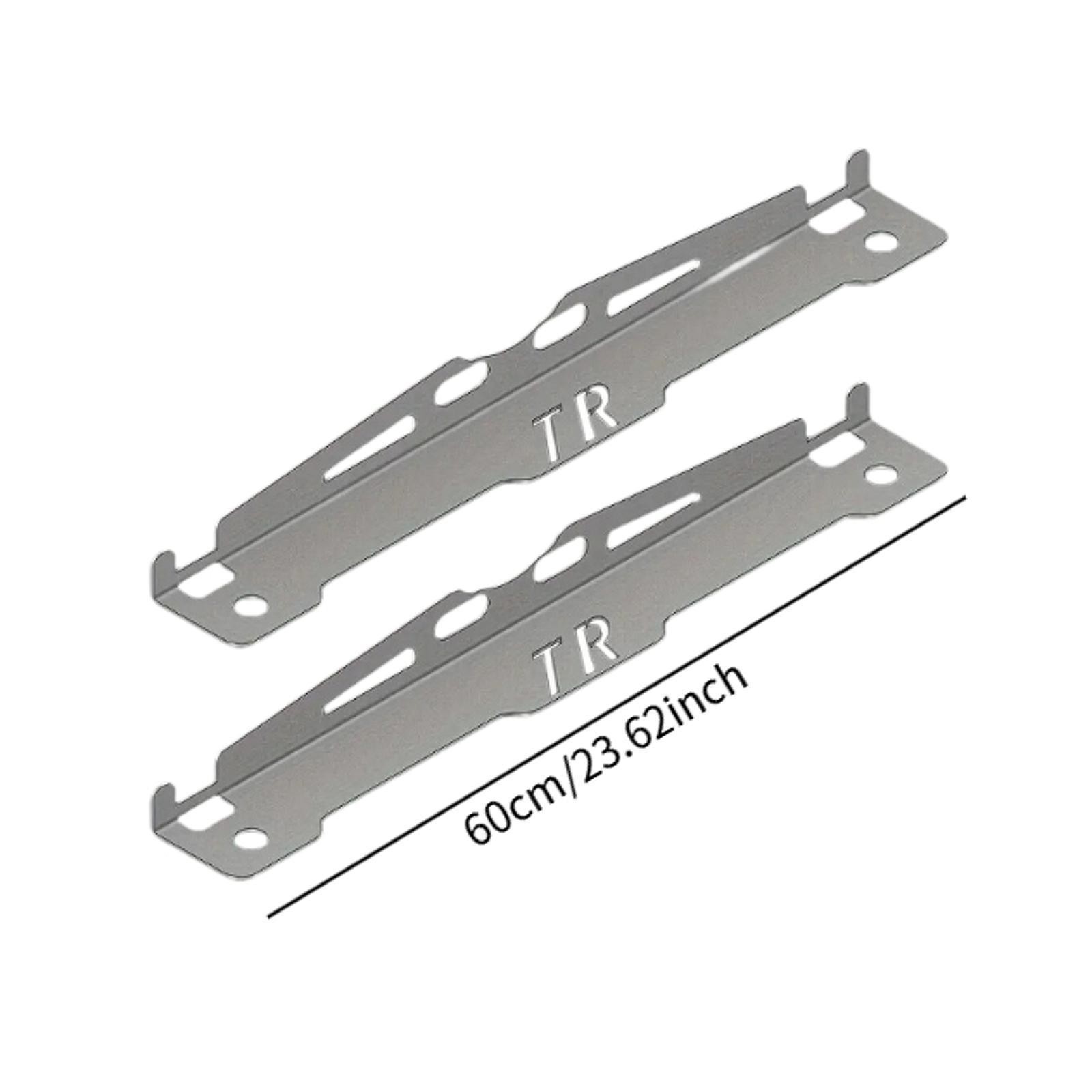 2x Generic Toe Alignment Tool Plates with Hanging Holes Sturdy Easy Wall Mounted