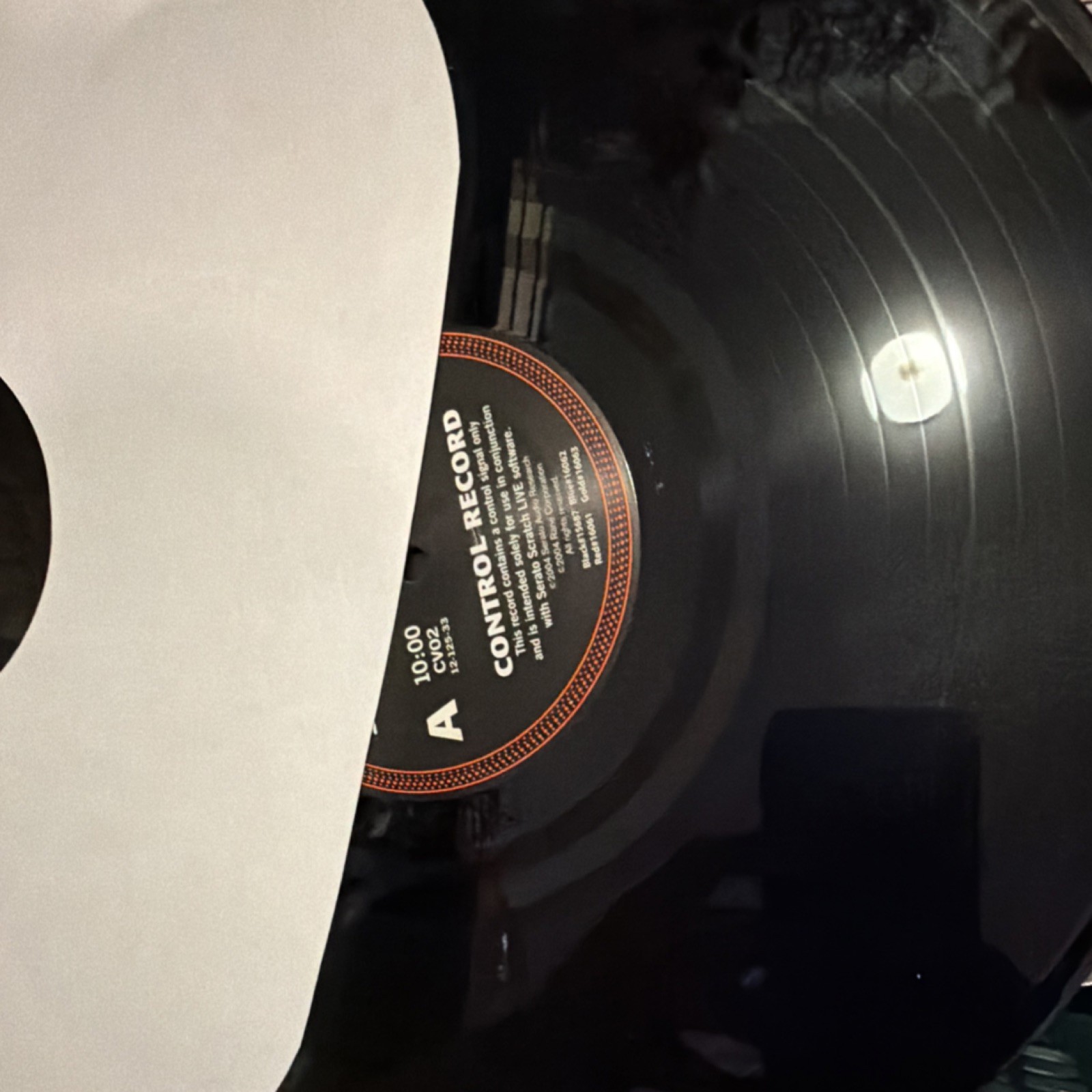 Serato Scratch Live Second Edition Control Vinyl Black for Serato Scratch Live
