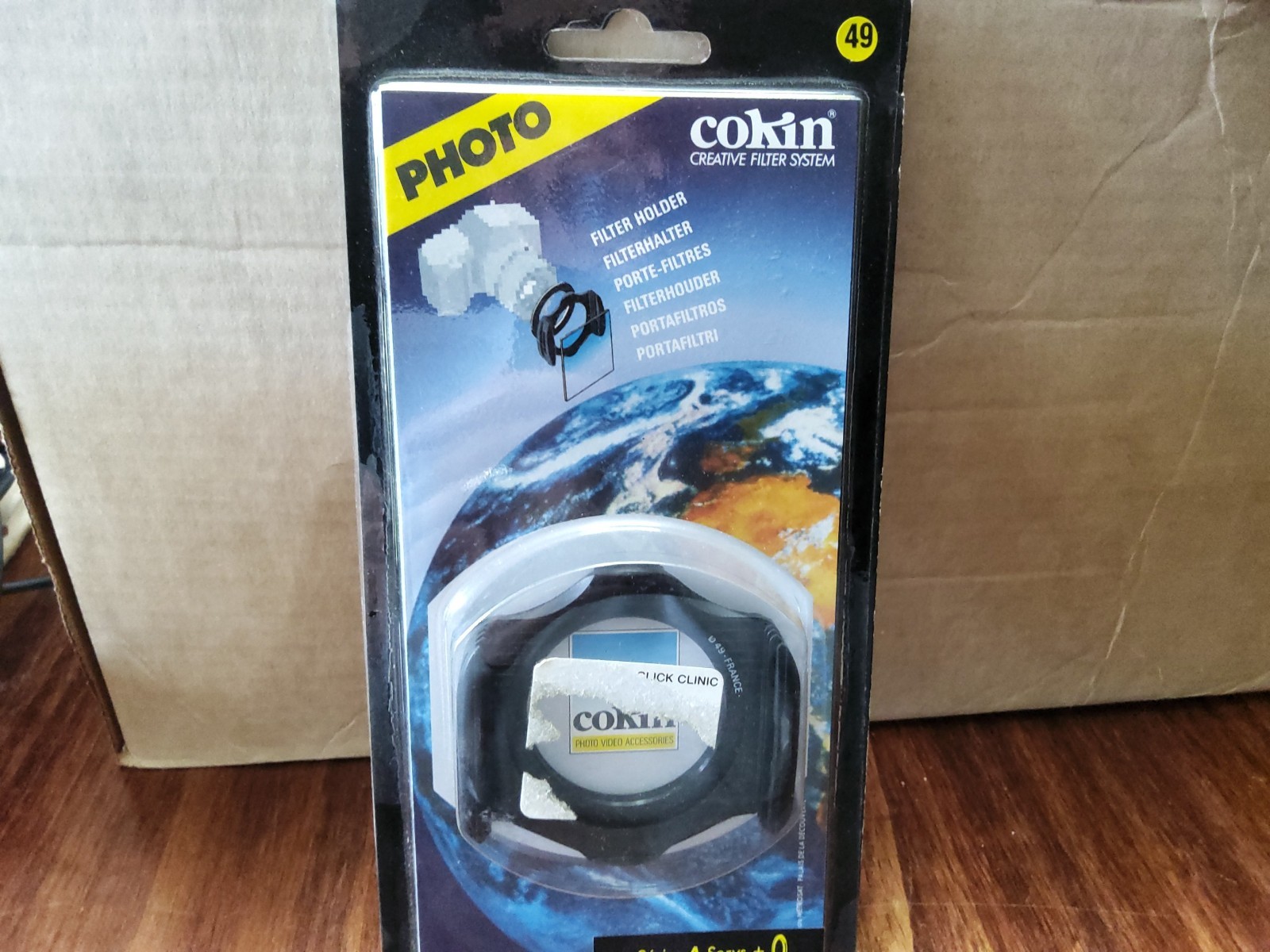 Cokin A Series Filter Holder W/ 49mm Screw Lens Ring Adapter Connector