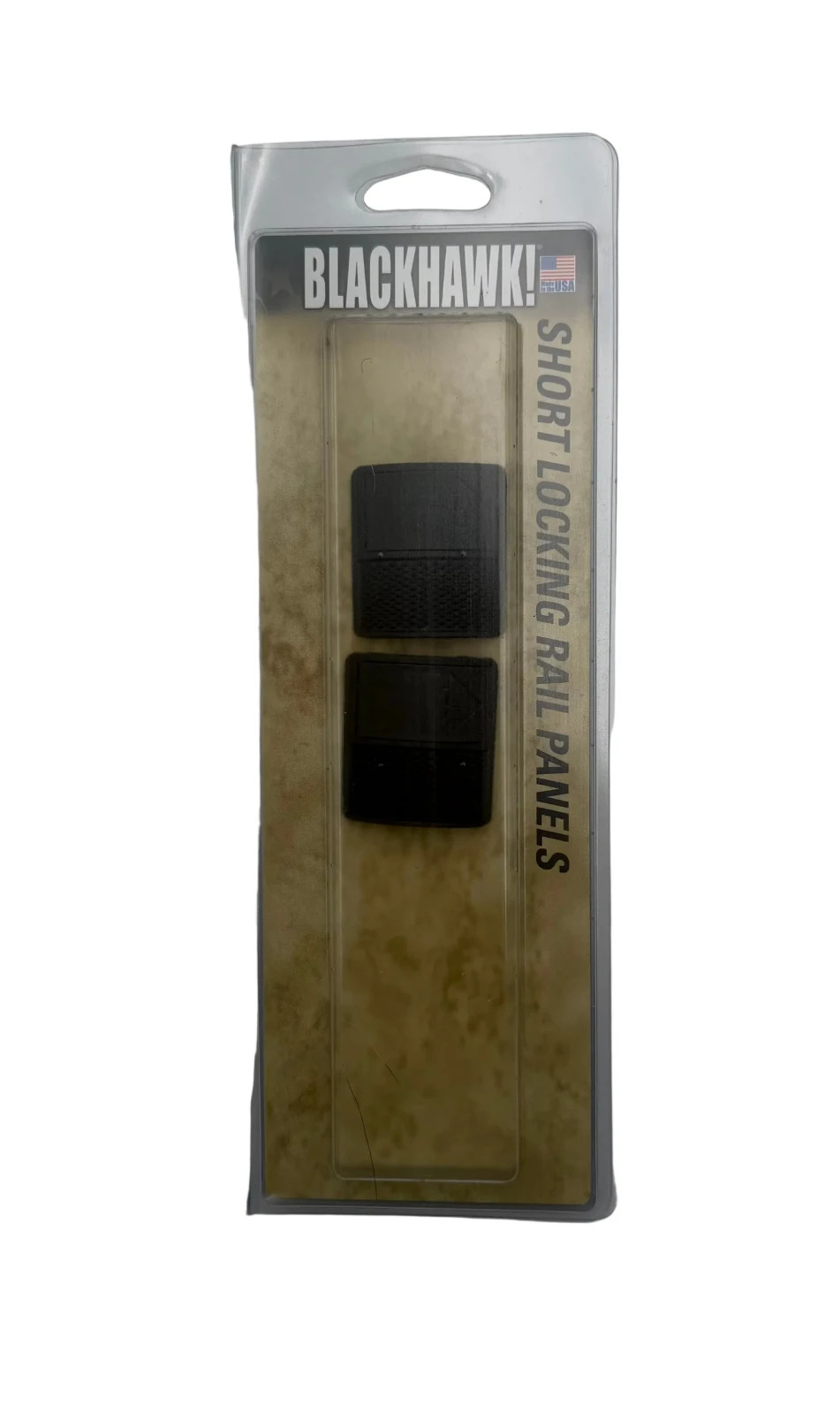 Blackhawk Short Locking Rail Panels - Black - 71RP020D