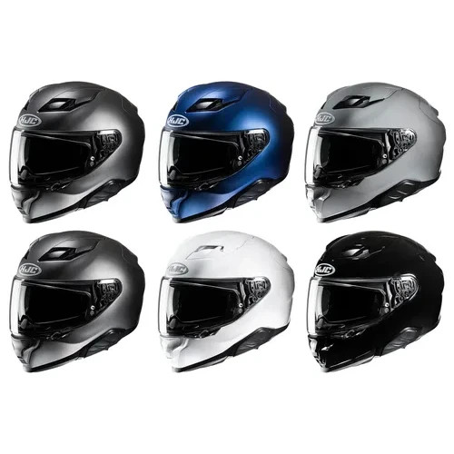 HJC Adult F71 Solid Helmet Full Face | XS S M L XL 2XL