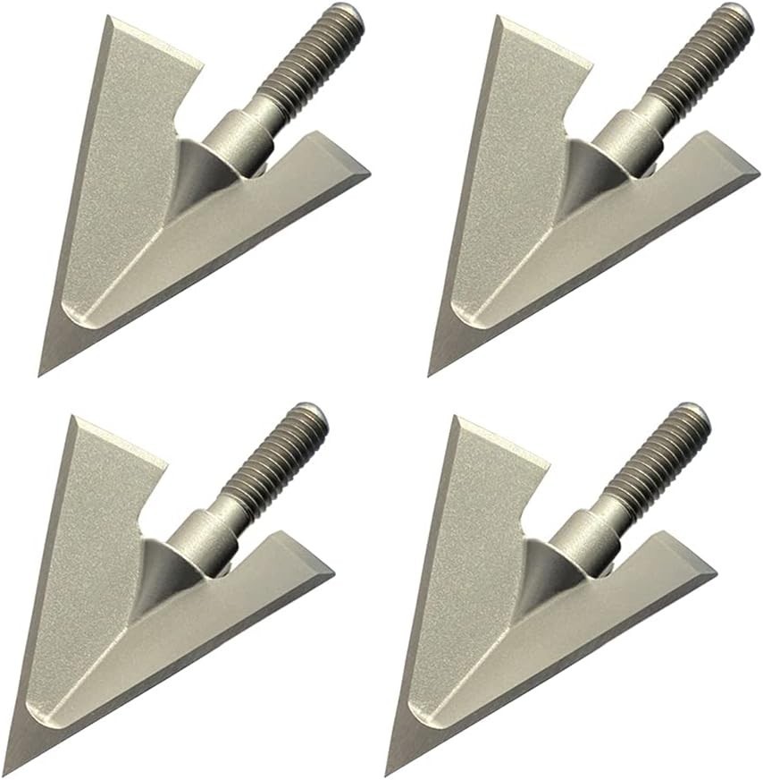 DEEPOWER Fixed Blade Broadhead, Archery Hunting Broadhead 100 Grain, 100% Hig...