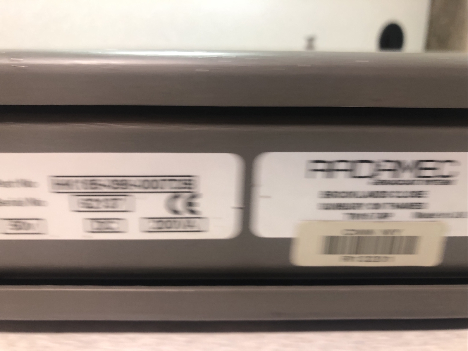 Radamec Broadcast Systems HK185 Head Control Unit AS IS
