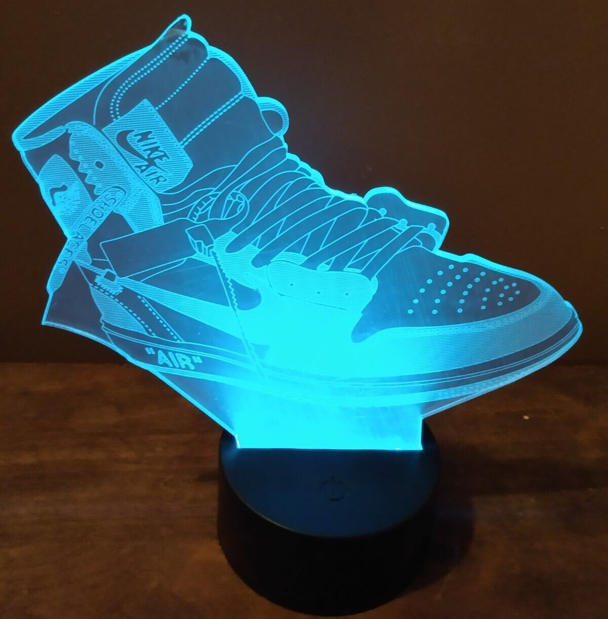 Nike Air Sneaker LED Color Changing Night Light