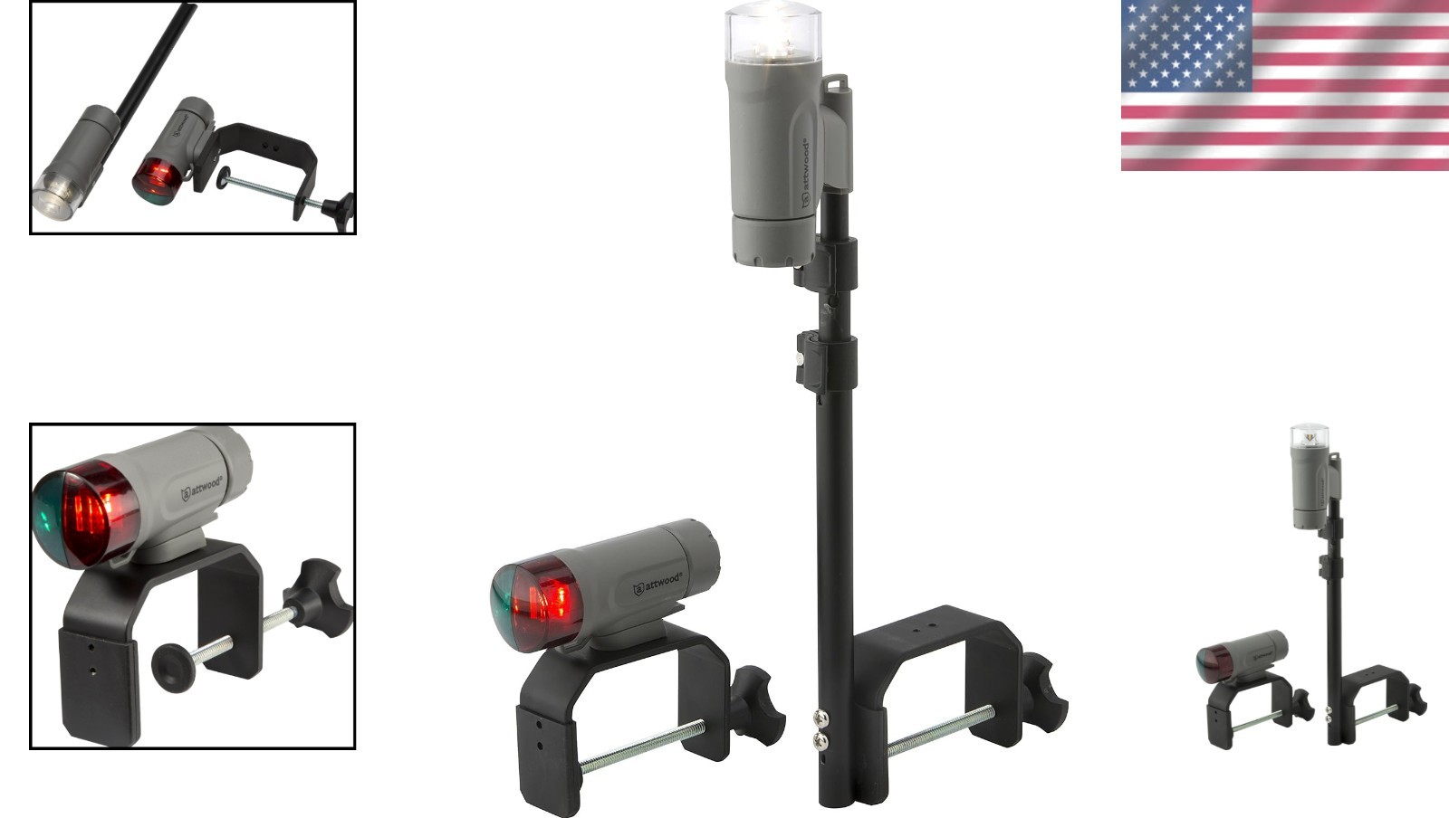 Portable Navigation Light Set for Boats