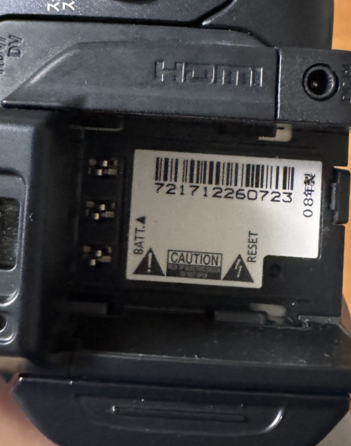 Tested [ MINT ] Canon VIXIA HV30 iVIS HDV miniDV Tape Camcorder Black From Japan