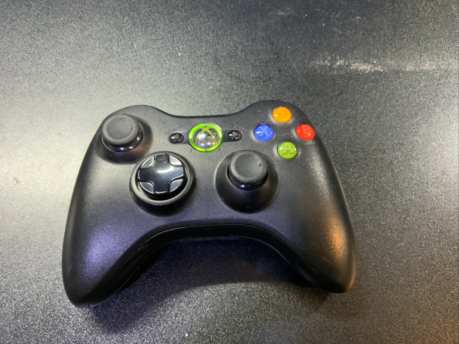 🟩 Xbox 360 Wireless Controller – Original Black Edition 🎮⚡✨