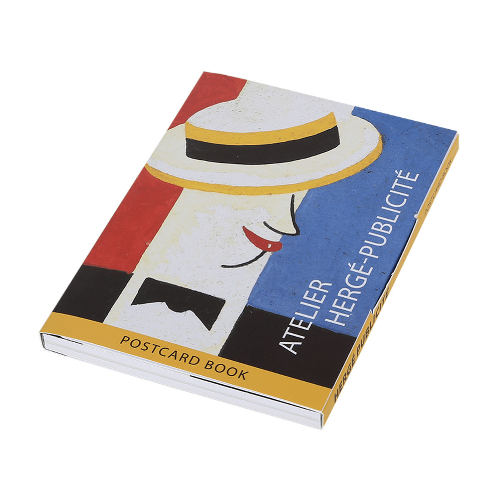 Set of 16 Postcards Tintin, Hergé and Advertising 31312 (10x15cm)