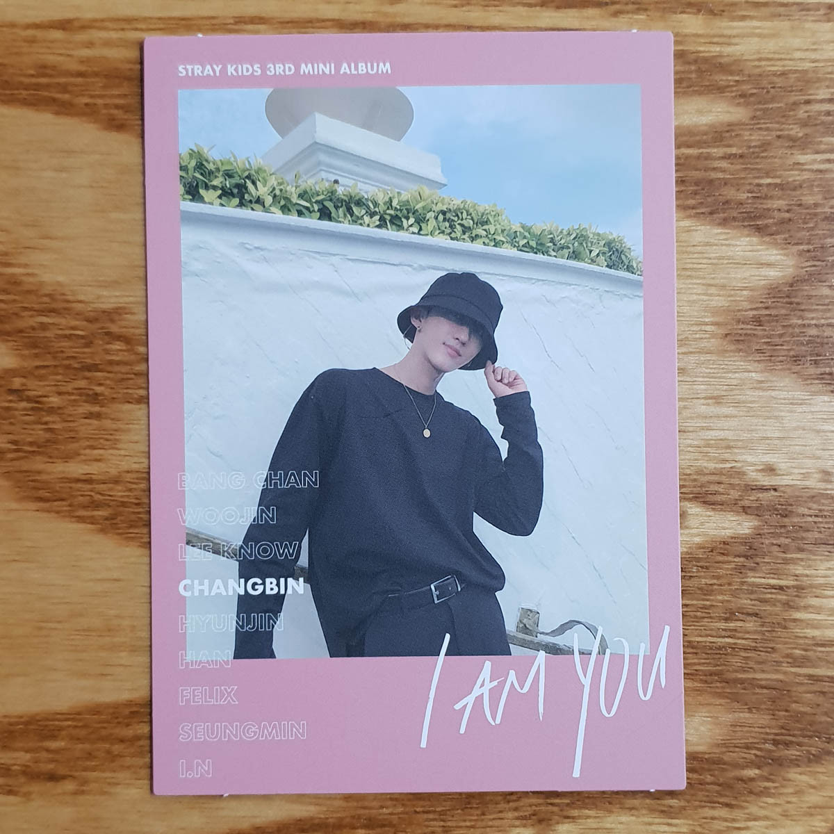 Changbin Official Photocard Stray Kids 3rd Mini Album I am You Kpop Genuine