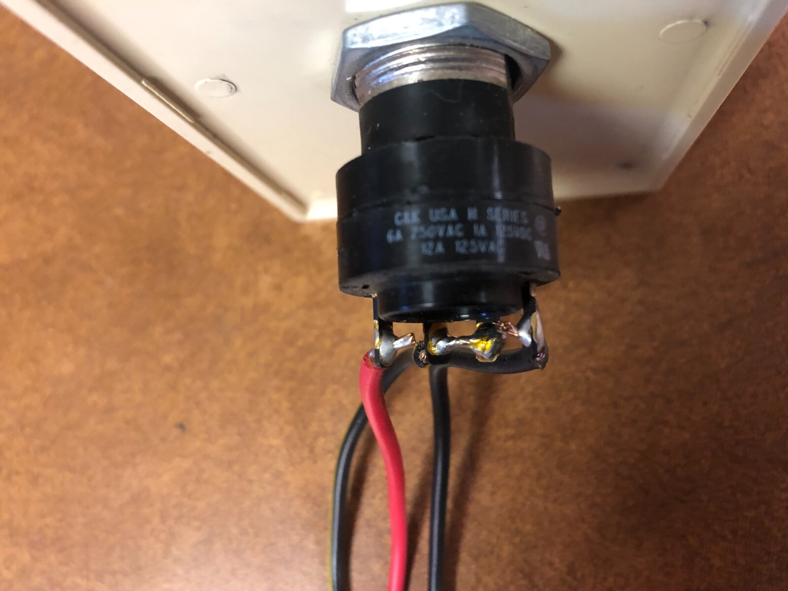 Ivory Key Switch for Projection Screen