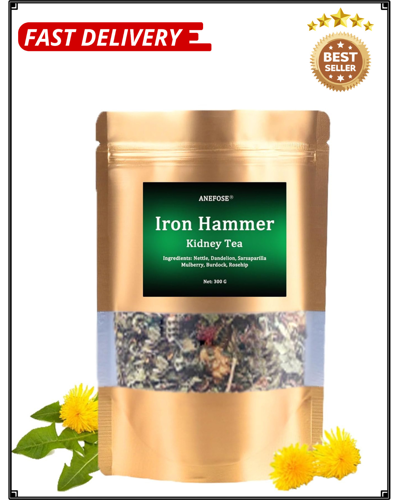 Iron Hammer Tea for Kidney, Dandelion Tea for Liver and Kidney (1)