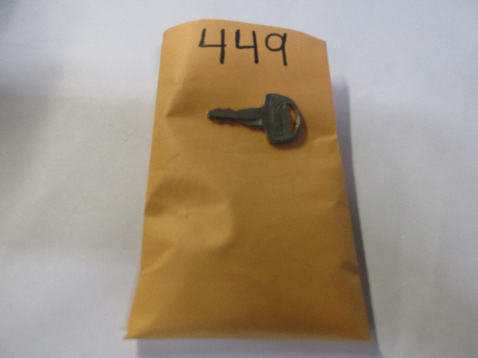 Vintage Suzuki  OEM Factory Pre Cut Motorcycle Key # 449