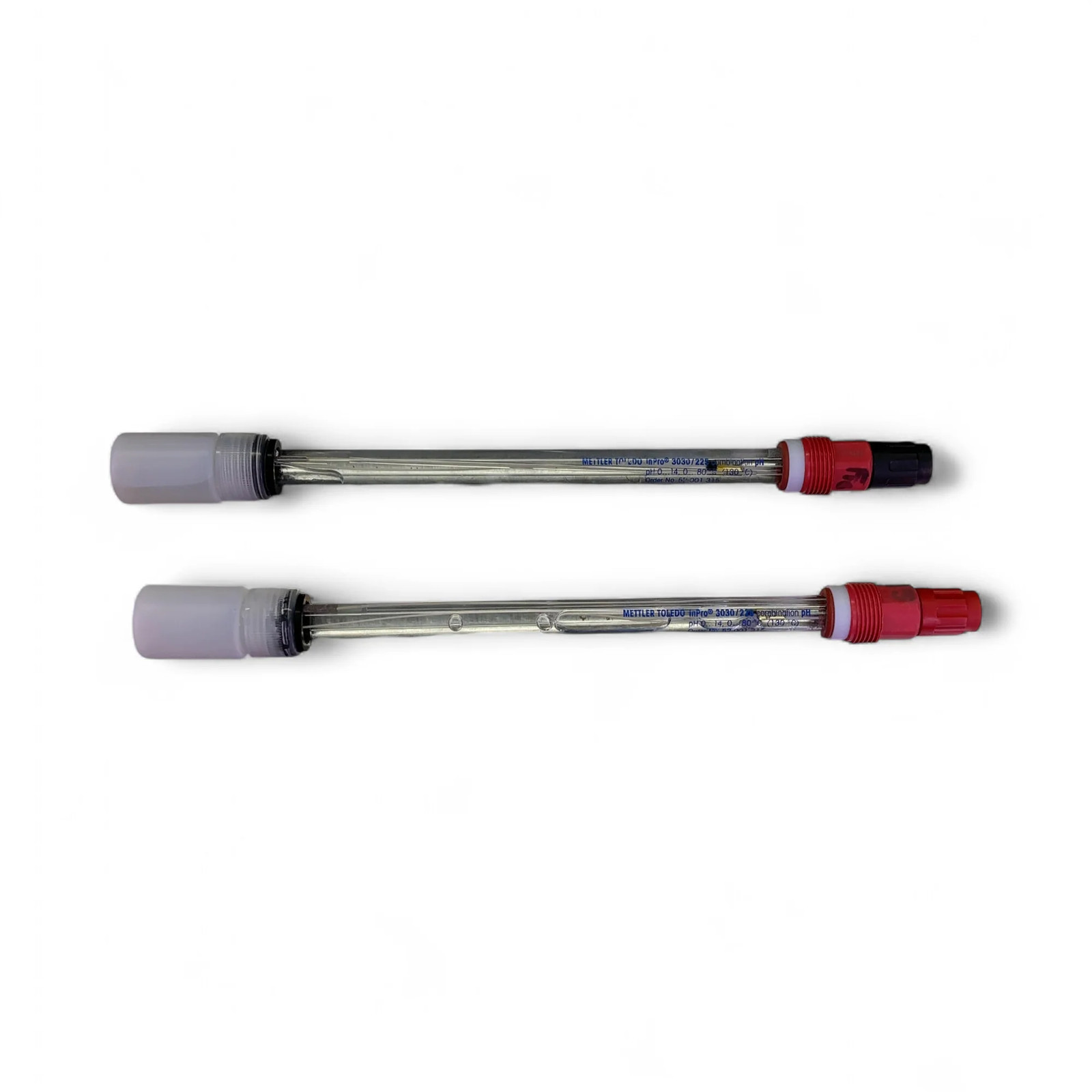 Mettler Toledo InPro 3030/225 Combination pH Sensor Probes 52-001-315 - Lot of 2