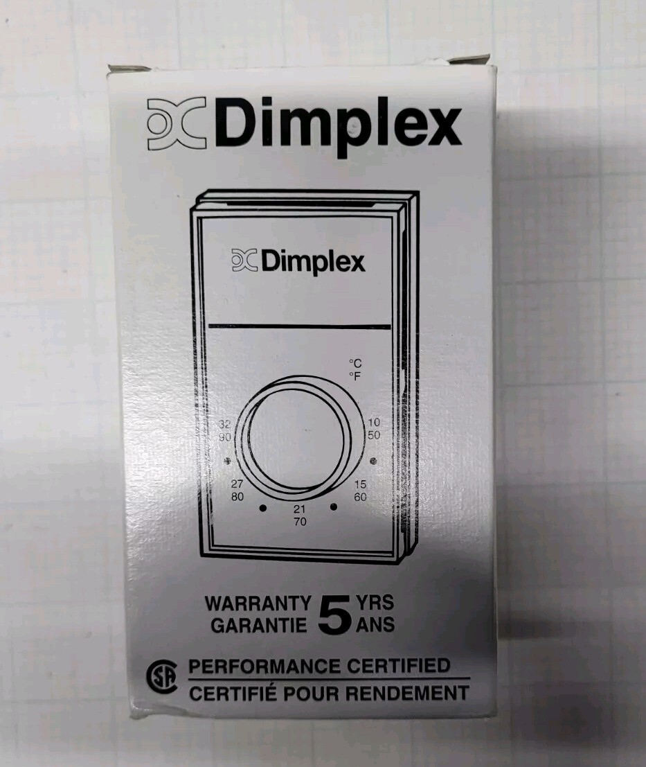 Dimplex TS901W Electric Heat Wall Thermostat