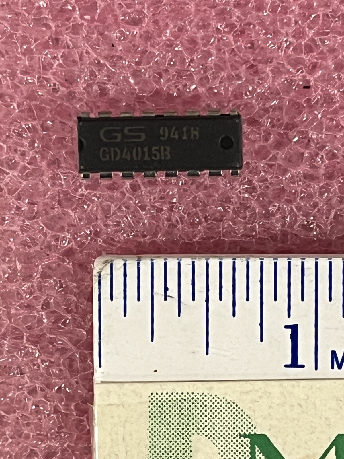 GD4015B IC DUAL 4 BIT STATIC SHIFT REGISTER 16 PIN DIP GOLDSTAR (LOT OF 10)