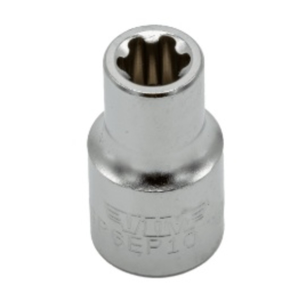 VIM Tools Ep10 - TORX Plus Socket, 3/8 Inch Square Drive, Satin Chrome