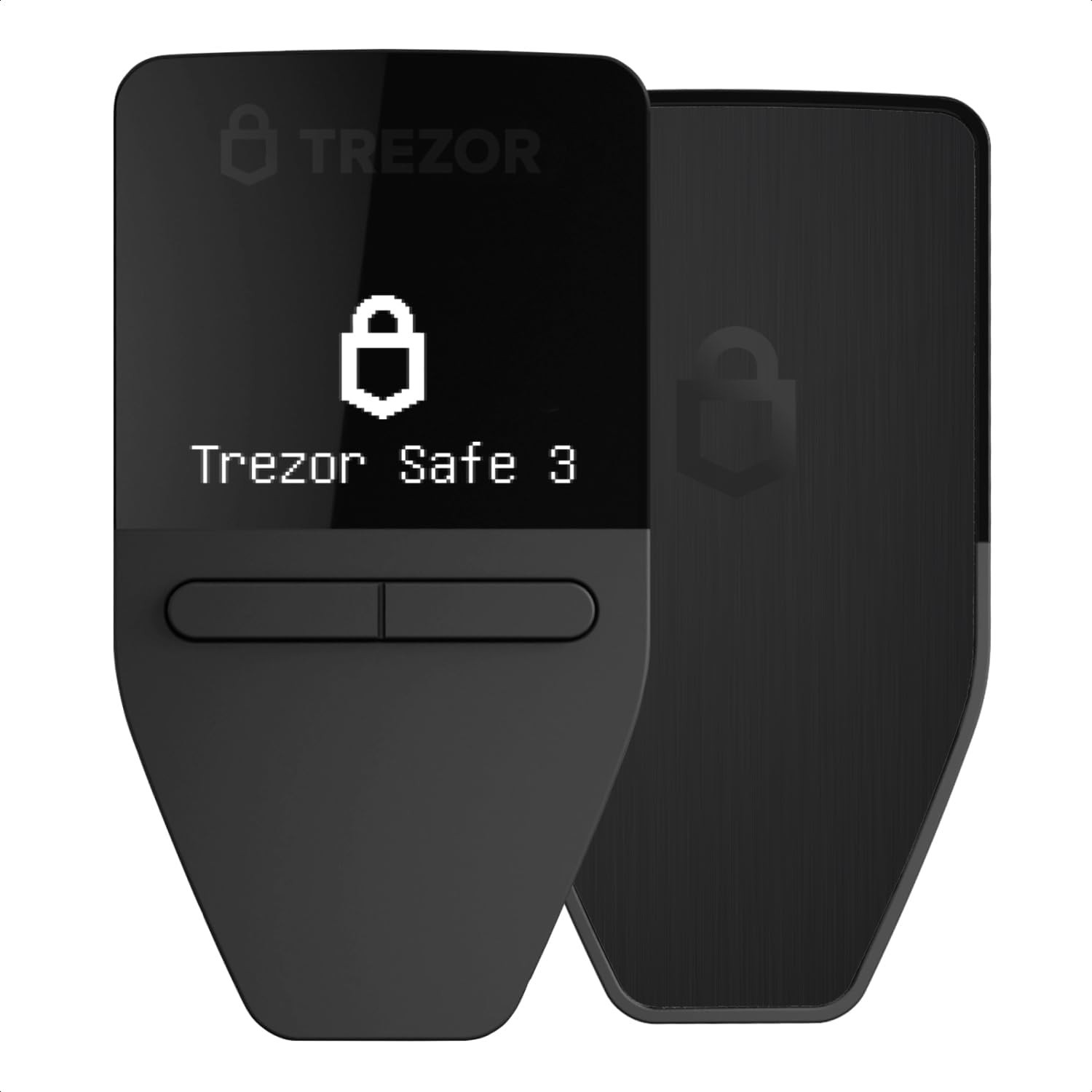 Trezor Safe 3 - Secure Element Protected Crypto Hardware Wallet - Cosmic Black