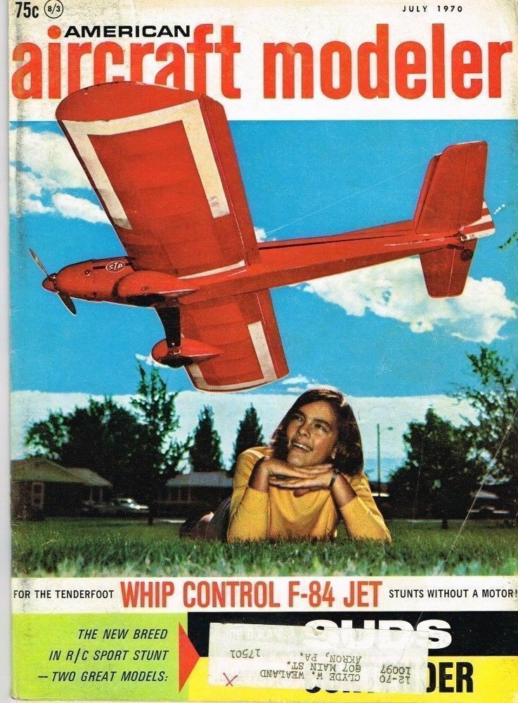 AMERICAN AIRCRAFT MODELER Magazine July 1970 Fiat CR 32: Story by Don Berliner